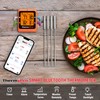 ThermoPro 650 ft Bluetooth Meat Thermometer with 4 Color-Coded Probes,