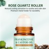 Fiorland Frankincense & Castor Oil Roll with Rose Quartz, 50ml