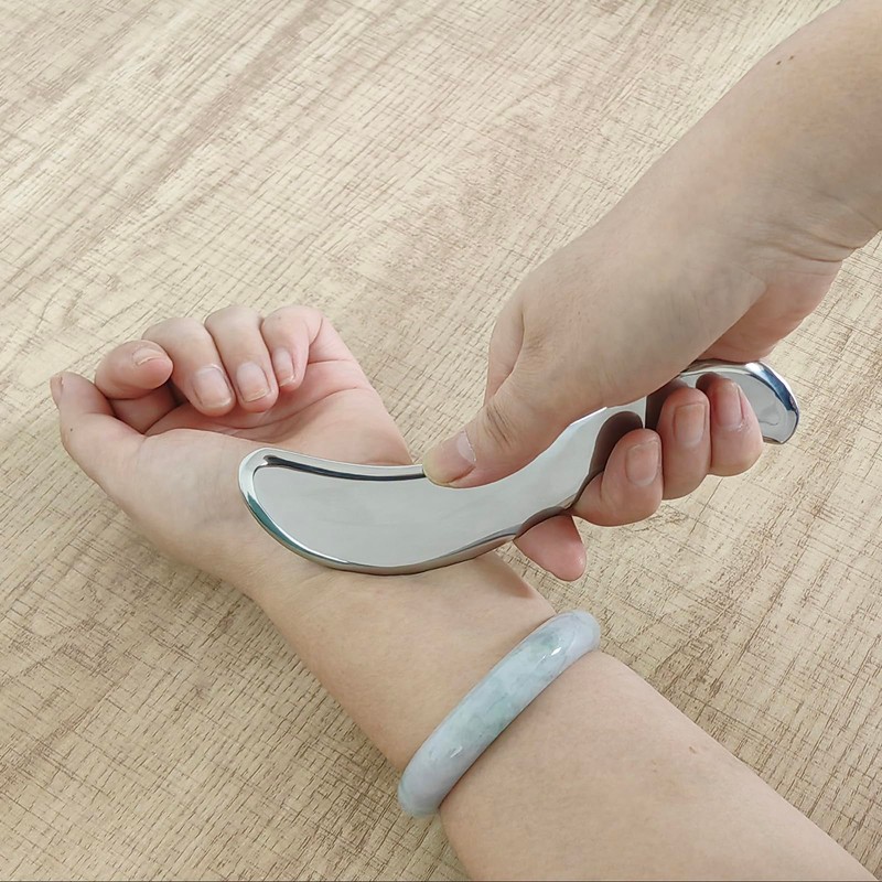 BYYDDIY Stainless Steel Gua Sha Muscle Scraper Tool,Scar Tissue Tool