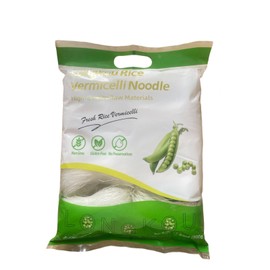 Longkou Pure Mung Bean Vermicelli, Bean Thread Noodles Smooth And Chewy, Fine Glass Noodles for Stir-fries, Soups, Salads