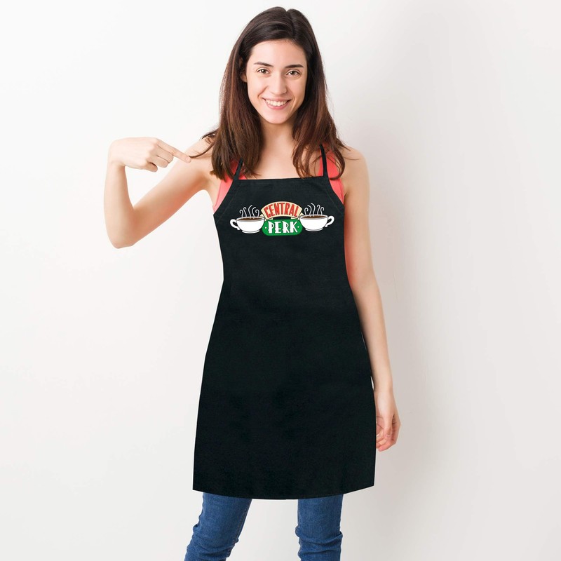 ICUP Friends Central Perk Apron, Black