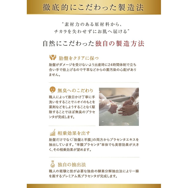 Horse Richest Premium Horse Placenta Solution (0.6 fl oz (20