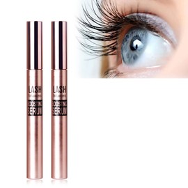Eyelash Serum for Growth, Eyelash Growth Serum Eye Lash Growing Serum Brow Enhancer Eyelash and Rapid Eyebrow Growth Serum,Organic Eyelash Growth Serum for Healthier Longer Lashes (2PCS)