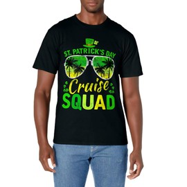 Funny St Patricks Day TShirts Store. St Patrick's Day Cruise Squad 2025 Funny Family Matching T-Shirt