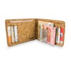 HolyKork Slim Vegan Cork Wallet, 5 Card Slots, Coin Pocket