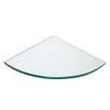 Pro Safe Glass 6" X 6" Quarter Circle Clear Tempered