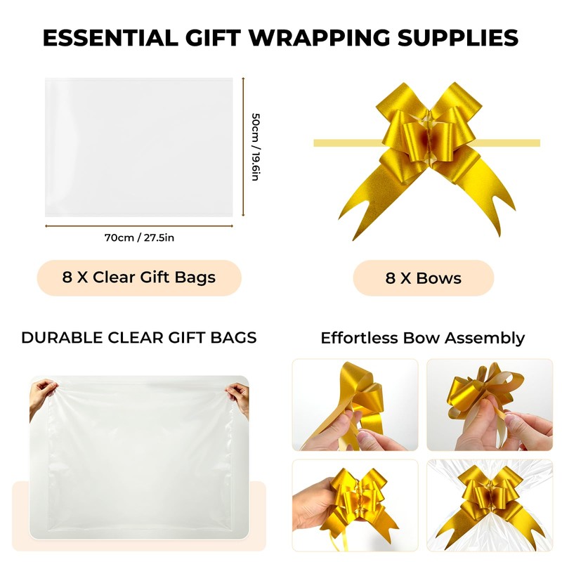 8 Pack Small Woven Baskets, 12"x 8"x 5" Empty Gift