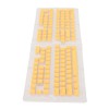 PBT Pudding Keycaps 129 Keys Translucent OEM Height Doubleshot Injection
