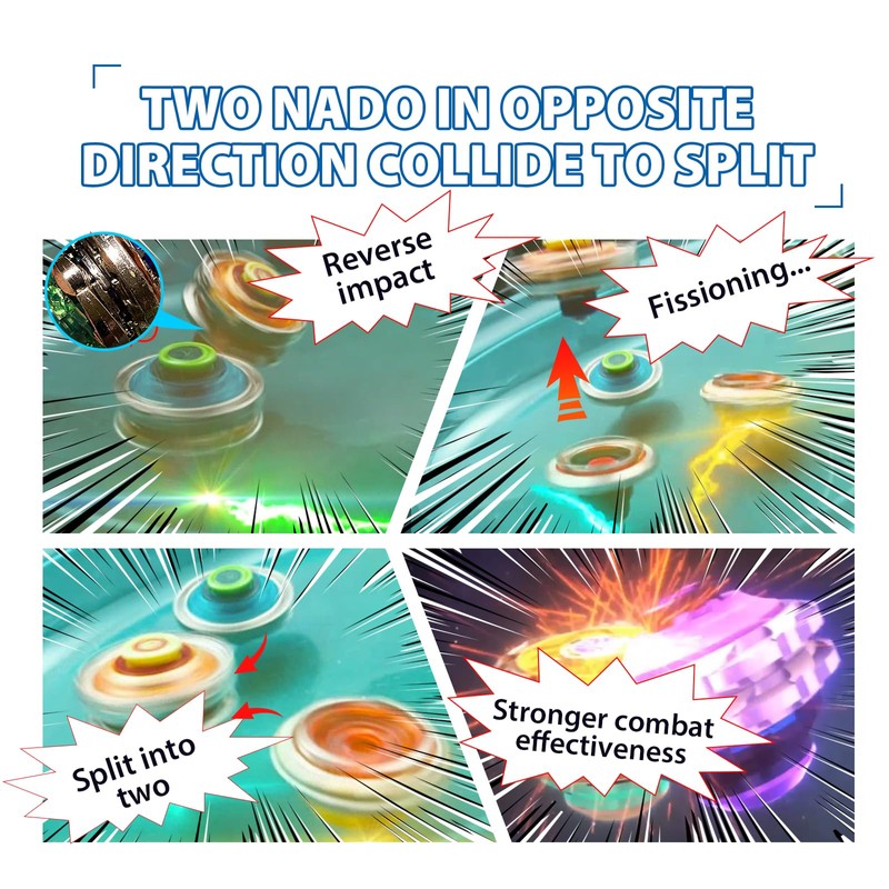 INFINITY NADO Split Series-Warriors & Blast Flame