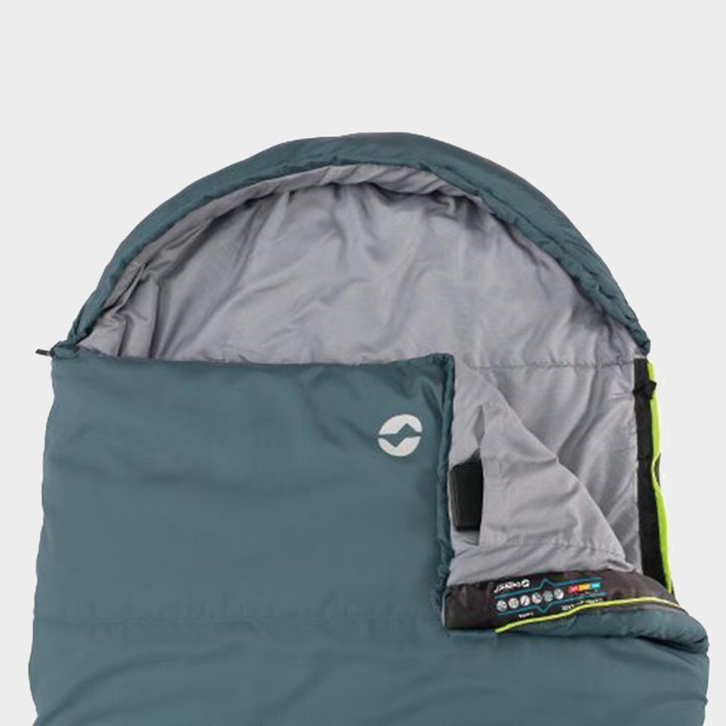 Outwell Unisex - Adult Campion Sleeping Bag, Teal, 20 x
