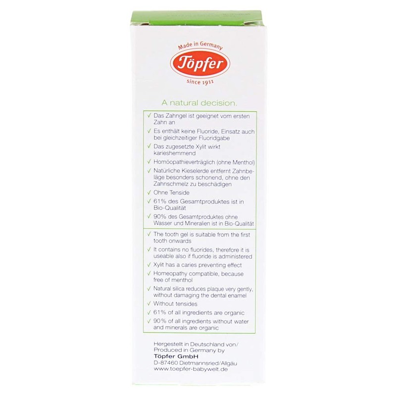 TÖPFER Babycare Zahngel 50 ml