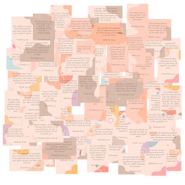 120 Bible Study Supplies,Bible Verse jar,Bible Verse Stickers,Bible Stickers,Prayer Cards