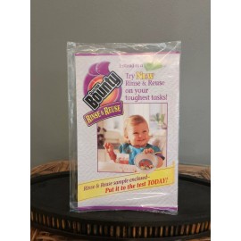 Bounty Quilted Bounty Rinse & Reuse Sample Vintage 1990's