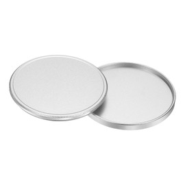 PATIKIL 52mm x 1mm Metal Lens Cap, Universal Lens Filter Stack Cap Aluminum Camera Filter Protective Case Slim Stack Fits 52mm x 1mm Screw Size Round Fader for Cameras, Silver