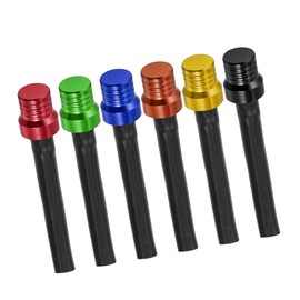 A ABSOPRO 6pcs ATV Gas Fuel Air Vent Hose Breather One Way Black Tube 6 Colors Item Replacement