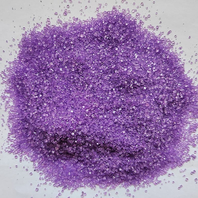 Homankit Sanding Sugar, Purple Edible Sugar Crystals, Sugar Sprinkles Mix