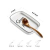 ABRUTY Spoon Rest for Stove Top, Ceramic Spoon Holder for