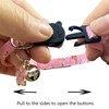 2 Pack Cat Collars Adjustable Kitten Collars with Bells Safe