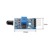 uxcell IR Flame Sensor Module Detector 4 Pin Temperature Detecting