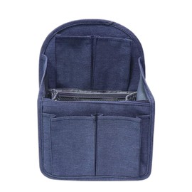 Soyizom Nylon Backpack Organiser Insert for Backpack Backpack Universal Bag in Bag Men Women Shoulder Bags Handbag Shoulder Bag Organiser, Navy Blue