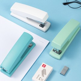 Delhi Deli simple pastel stapler 33 needle stapler blue / 델리 심플 파스텔 스테이플러 33호침 스템플러 블루