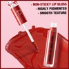 MIELIKKI Liquid Lipstick with Clear Lip Gloss, Dual Ended Lip