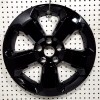 Pacific Rim and Trim (2) Gloss Black 17" Wheel Liner/Hubcap/W