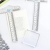 Transparent 6" Clear Acrylic T-Square Ruler, Drafting, Drafting Tools, T