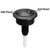 HAFRILY Toilet Flush Button Adjustable Toilet Push Button Flush Replacement,