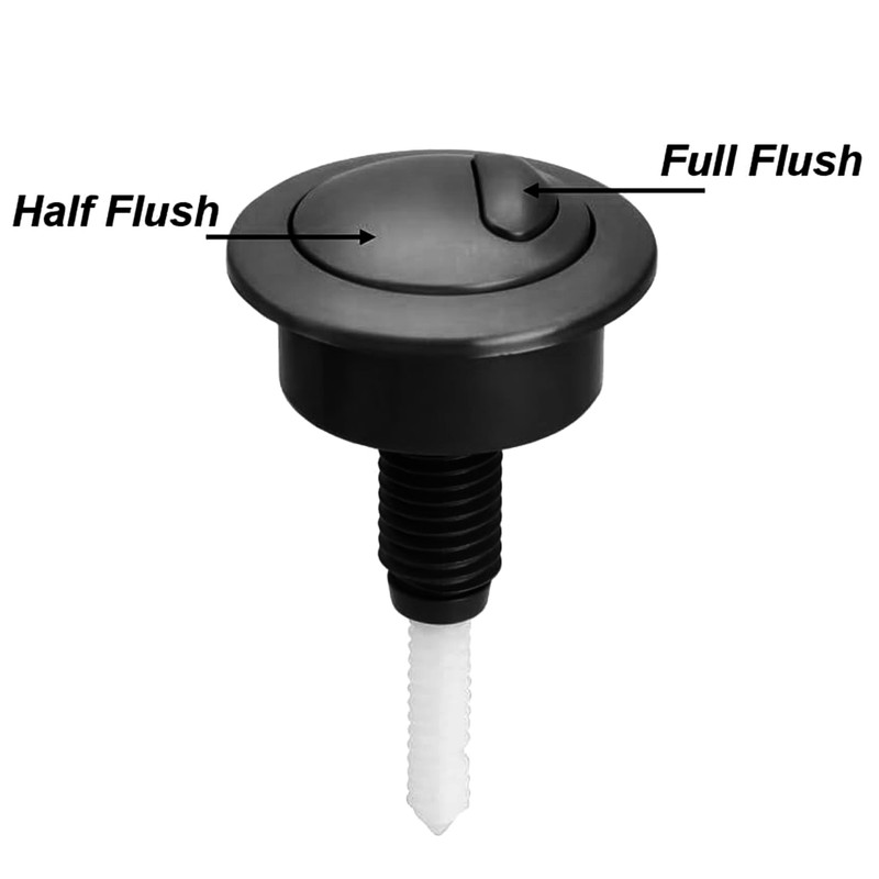 HAFRILY Toilet Flush Button Adjustable Toilet Push Button Flush Replacement,