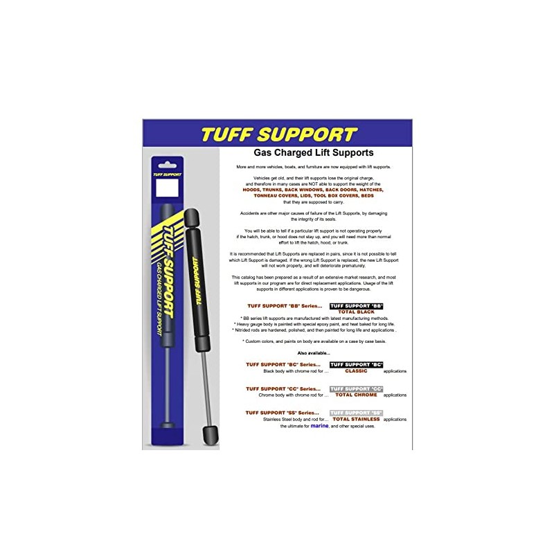 2 Pieces (Set) Tuff Support Trunk Lift Supports