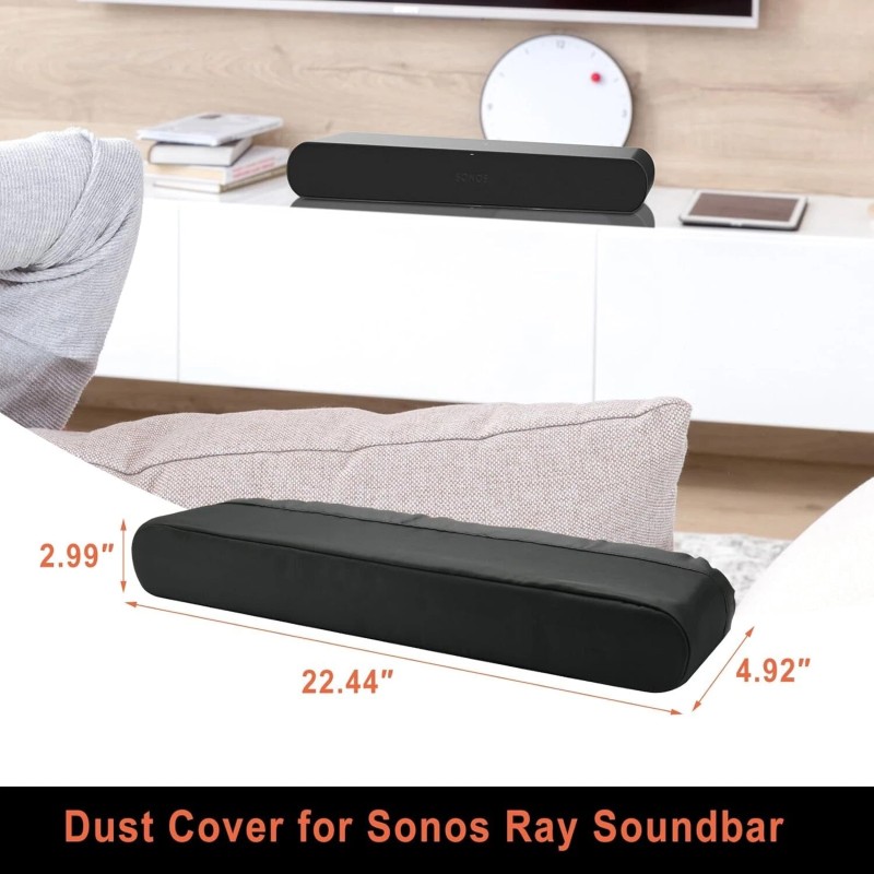 For Sonos Dust Cover for Sonos Ray Soundbar, Nylon Protective