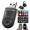 OTTOCAST MINI (2025 New) CarPlay & Android Auto Wireless Adapter,