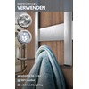 4smile Door Coat Rack for Hanging - Stainless Steel Door