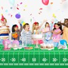 WNINK WNINK Football Tablecloth Party Decorations, 2 Pack Plastic Football