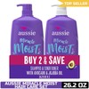 Aussie Miracle Moist Shampoo and Conditioner Hair Set, 26.2 fl