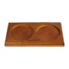 Cole and Mason H306129U Salt and Pepper Mill Tray, Brown