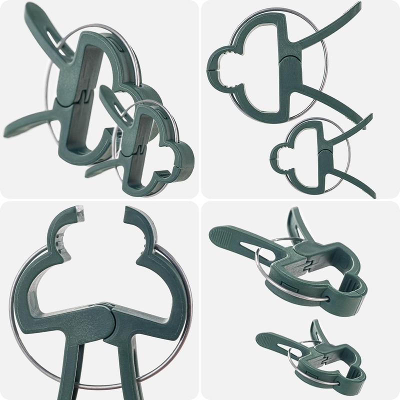 KADAX Plant Clips for Tomatoes, Cucumbers, Roses and Other Climbing
