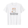 Waiting on that Brain Cell | Fat Orange Cat T-Shirt