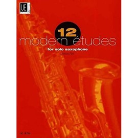 12 Modern Etudes For Solo Saxophone