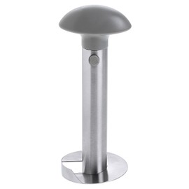 Lurch Peeling and slicing pineapple Stainless Steel Pineapple Cutter on Card, Silver, 8.5 x 8.5 x 23 cm