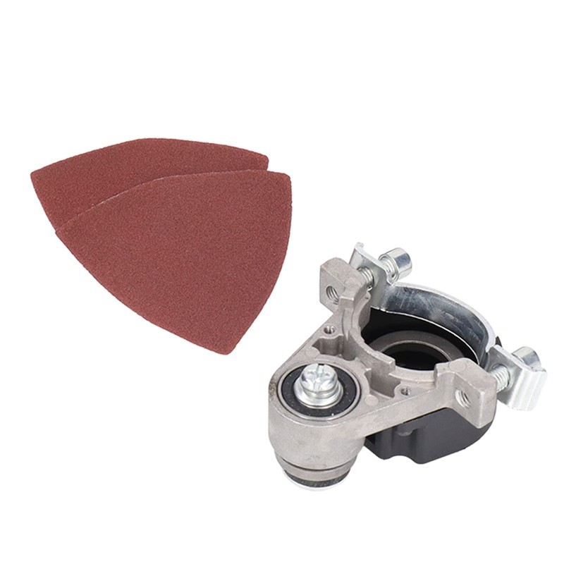 Oscillating Tool Adapter,Easy to Carry Angle Grinder Adapter Black Silver