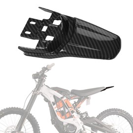 Fender Imitation Carbon Fiber Sur Ron Rear Fender Dirt Bike Rear Mud Guard Back Mudguard Protector for Electric Bike Sur Ron X/S/Surron/Light Bee / X160 / X260