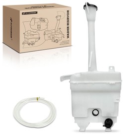 A-Premium Windshield Washer Reservoir with (Cap/Washer Pump/Hose/Filler Neck) Compatible with Select Toyota Models - Corolla, Matrix, 2009-2014 - Replace# 85315-02320