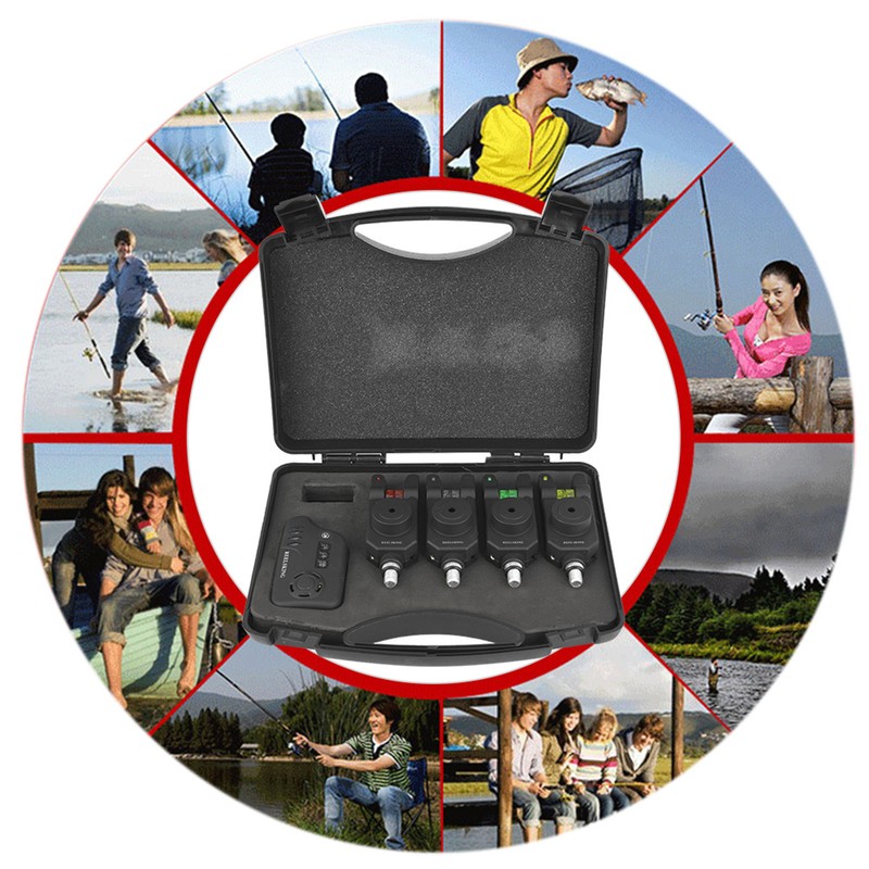 ABS Plastic Fishing Electronic Fish Bite Alarm Finder Sound Alert
