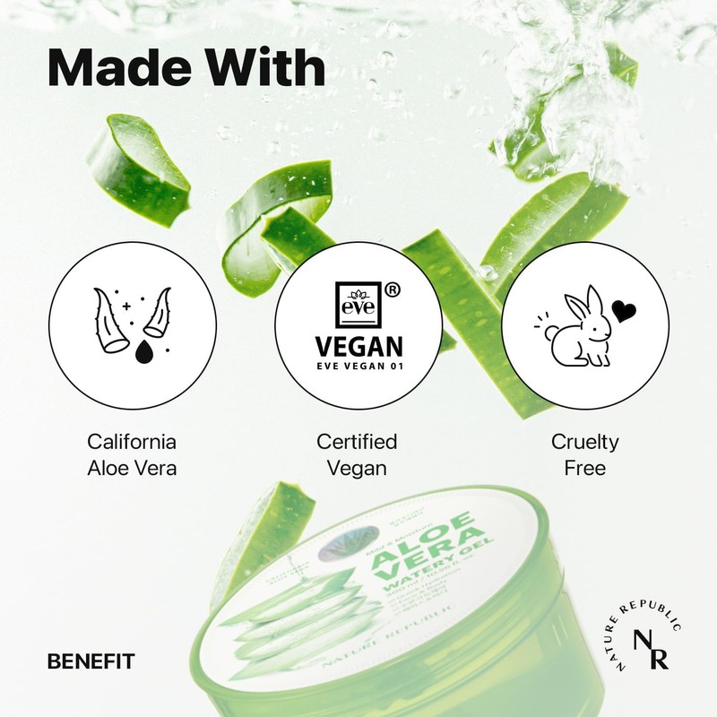 Nature Republic Aloe Vera Soothing Gel, 3 Pieces