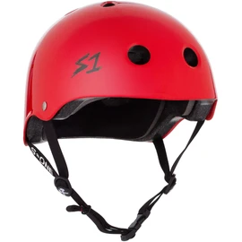 S1 Lifer Helmet for Skateboarding, BMX, and Roller Skating - EPS Fusion Foam, CPSC & ASTM Certified - Bright Red Gloss X-Large (57.1 cm)