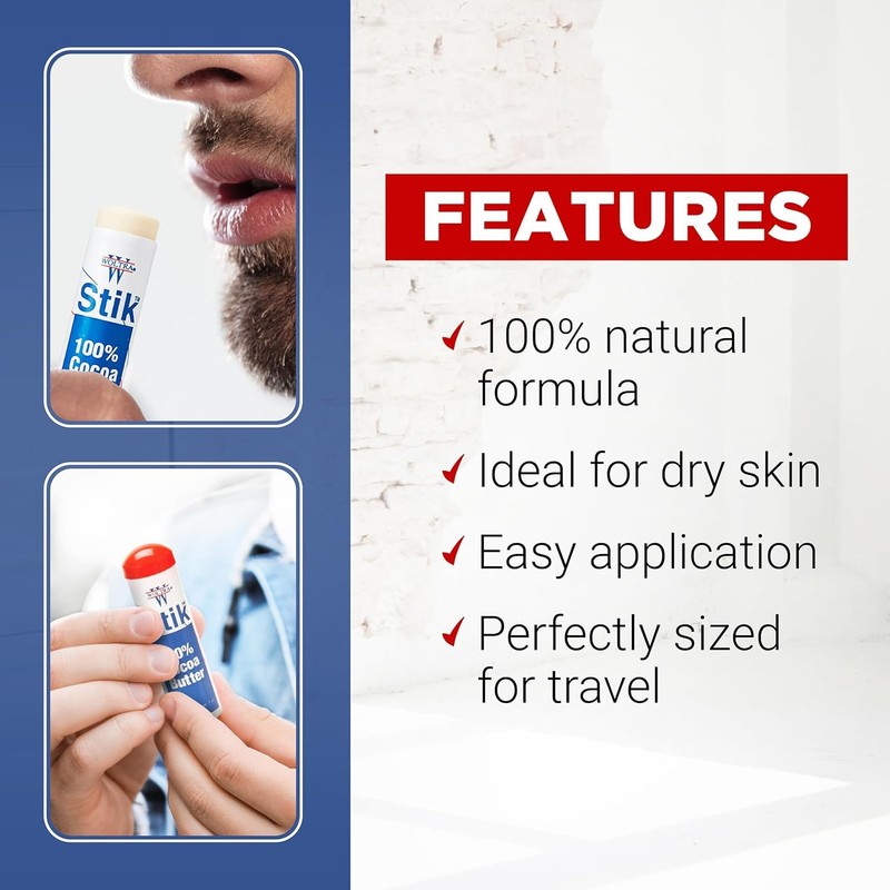 Woltra Cocoa Butter Stick - 1 Oz (Pack of 5)