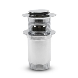 DOJA Barcelona Click Clack Drain Fitting, Pack of 1, 1 1/4 Inch, 37 mm Diameter, Click Clack Sink Plug, Click Clack Sink Valve, Click Clack Drain Plug Replacement Stopper