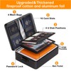 DocSafe 5200°F Document Organizer with Lock,Upgraded Heat Insulated Fireproof＆Waterproof Box